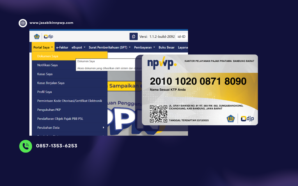 bikin npwp yang hilang